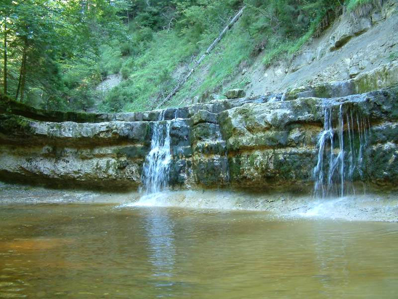 Wasserfall im Rohrbachtobel